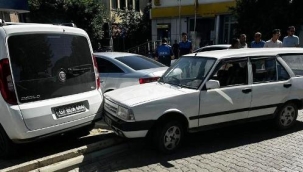 Alkollü sürücü belediye başkanının makam aracına çarptı