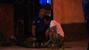 Benzin dolu şişe ile kendisini ve ailesinin içinde bulunduğu evi yakmaya kalktı