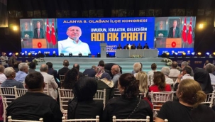 Cumhurbaşkanı Erdoğan Alanya'daki kongrede video ile seslendi