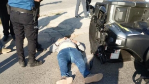 D-400 Karayolu'nda ATV kazası: 1 yaralı