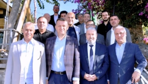 Fatih Ürkmezer ve Osman Tarık Özçelik'ten oda başkanları ile Alanya zirvesi