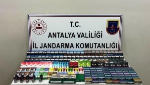 Jandarmadan kaçak sigara operasyonu