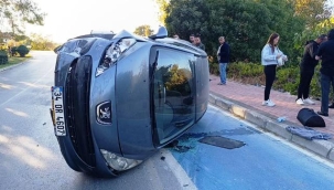 Kaza yapan arkadaşına yardım etmek isterken kazaya neden oldu