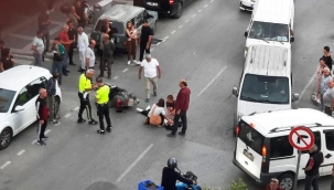 Yolun karşısına geçmek isteyen genç kız ağır yaralandı