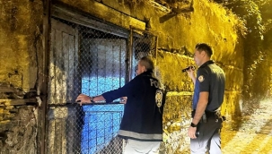 Alanya'da aranan şahıs metruk bina denetiminde yakalandı