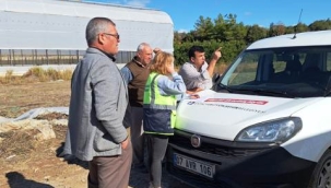 Alanya'da Büyükşehir üreticinin yaralarını sarmak için harekete geçti