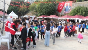 Alanya'da Kızılay Haftası coşkusu yaşandı