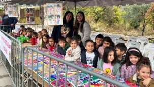 Alanya'da minik girişimciler yeteneklerini sergiledi