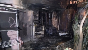 Alanya'da otelde çıkan yangını vatandaşlar söndürdü