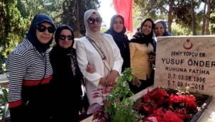 Alanya'da Şehit Yusuf Önder dualarla anıldı