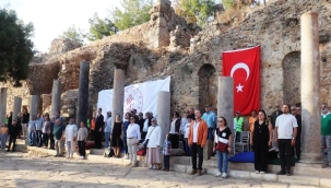 Alanya'da Syedra'da bir ilk 