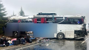 Alanya otobüsü kaza yaptı: 1 ölü 