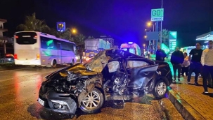 Antalya-Alanya D-400 Karayolu'nda kaza: 20 yaşındaki sürücü öldü