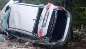 Antalya-Konya Karayolu'nda trafik kazası: 1 ölü, 1 yaralı