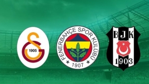Galatasaray, Fenerbahçe ve Beşiktaş'ın borçları açıklandı