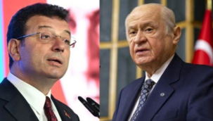 MHP lideri Devlet Bahçeli, İstanbul Büyükşehir Belediye Başkanı Ekrem İmamoğlu'nun randevu talebine olumsuz yanıt verdi.
