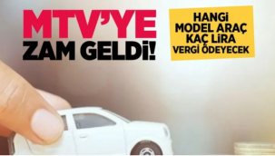 MTV zammı belli oldu