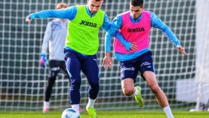 Trabzonspor, Alanyaspor maçı hazırlıklarına başladı