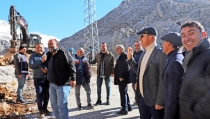 Alanya'da 30 yaylaya hizmet edecek yol açılıyor