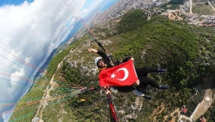 Alanya'da çocuklar gökyüzü ile buluştu