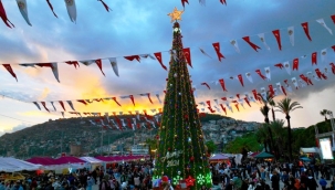 Alanya'da Noel coşkusu için geri sayım başladı