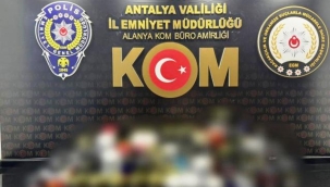 Alanya'da yılbaşı öncesi kaçak içkiye darbe