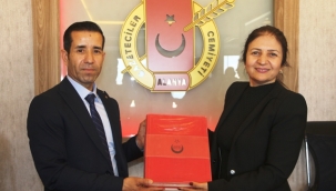 Alanya Gazeteciler Cemiyeti'ne önemli ziyaret 