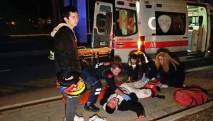 Alanya yolunda ölümden döndü, acıyla feryat etti