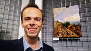 Alanyalı Müzeolog Selman Korkmaz'ın fotoğrafına büyük ilgi