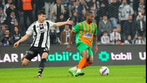 Corendon Alanyaspor Beşiktaş'ı elinden kaçırdı: 1-1 