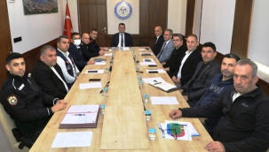 İlçe Spor Güvenlik Kurulu toplantısı yapıldı