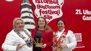İstanbul Gastronomi Festivali'nde Alanya Belediyesi'ne ödül