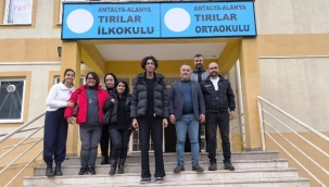 Mahmutlar 50. Yıl Ahmet Keşoğlu İlkokulu öğrencilerinden yürek ısıtan proje