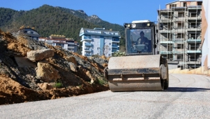Alanya Belediyesi Oba'da ulaşım konforunu artırıyor