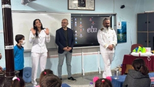 Alanya'da kaptanlar yarının büyüklerine denizciliği anlattı 