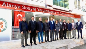 Alanya'da milyonlarca liralık yardım yaptılar