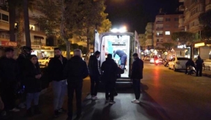 Alanya'da motosikletin çarptığı yaya yaralandı