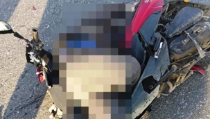 Alanya'da TIR ile motosiklet çarpıştı, yaşlı adam ağır yaralandı