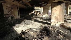 Alanya'daki inşaat yangınının boyutu ortaya çıktı