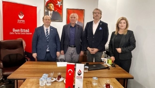 Alanya'daki siyasi partilerden Zafer Partisi'ne destek ziyareti