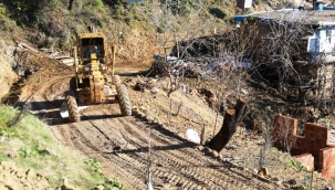 Alanya kırsalında yol hasreti sona eriyor