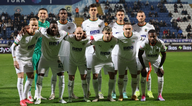 Alanyaspor puansız dönüyor: 3-0 