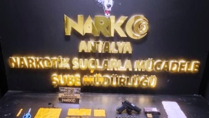 Antalya'da son 1 haftada 11 kilogram skunk ele geçirildi