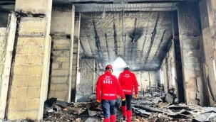 Bolu'daki kabus otelinin yangın merdiveni ve odaları görüntülendi