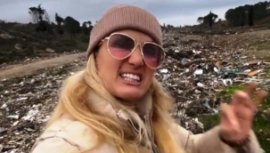 Çöp yığınını gören ünlü manken çılgına döndü 