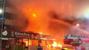 Gece alevler binayı sardı, korku dolu anlar yaşandı