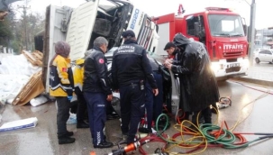Genç kadını ölüme sürükleyen kamyon sürücüsü tutuklandı