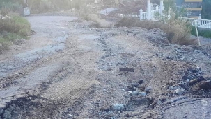 Tepe Mahallesi halkı yol çilesinin sona erdirilmesini bekliyor