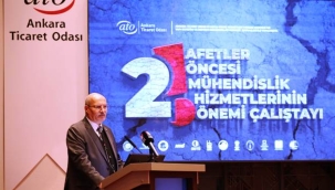 6 ŞUBAT DEPREMLERİNİN YIL DÖNÜMÜNDE AFETLER ÖNCESİ ÖNLEMLER ATO'DA KONUŞULDU