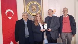 ADD Alanya'dan Burhan Sili ve Nazmi Uyar'a teşekkür ziyareti